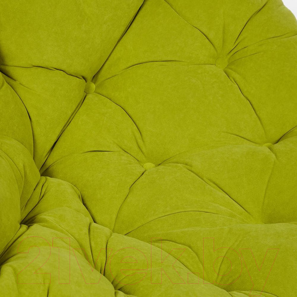 Изображение товара Кресло-качалка Tetchair Papasan W 23/01 B с подушкой (орех/флок олива)