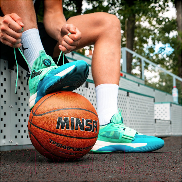 Изображение товара Баскетбольный мяч Minsa 9292127 (размер 7)