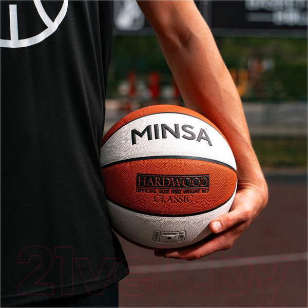Изображение товара Баскетбольный мяч Minsa Hardwood Classic / 9292133 (размер 7)