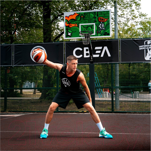 Изображение товара Баскетбольный мяч Minsa Hardwood Classic / 9292133 (размер 7)