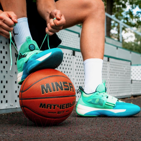 Изображение товара Баскетбольный мяч Minsa 9292129 (размер 7)
