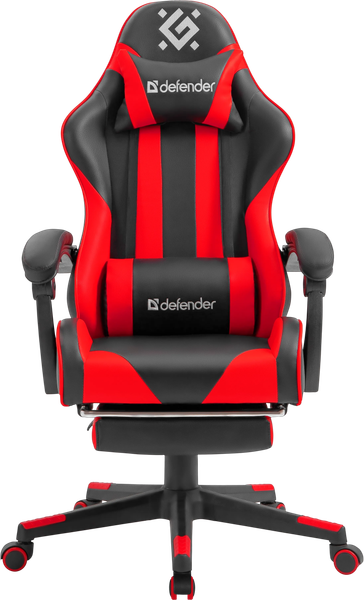 Изображение товара Кресло геймерское Defender Rock / 64346 (черный/красный)