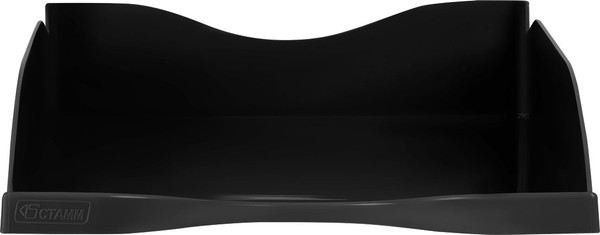 Изображение товара Лоток для бумаг Стамм Тропик / ЛТГ-30866 (черный)