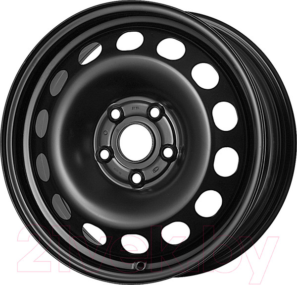 Изображение товара Штампованный диск Magnetto 17013 17x7" 5x114.3мм DIA 54.1мм ET 45мм Black