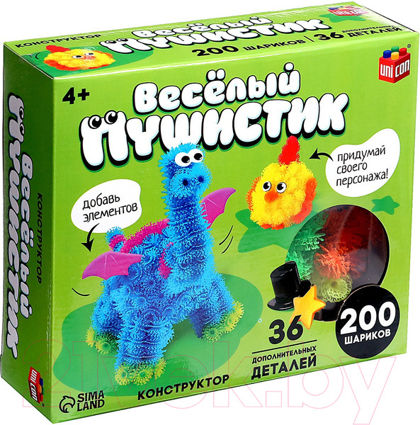 Изображение товара Развивающий игровой набор Unicon Веселые пушистики / 9448986