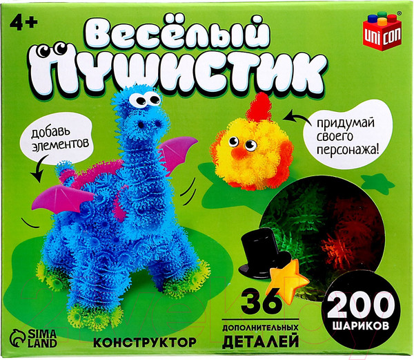 Изображение товара Развивающий игровой набор Unicon Веселые пушистики / 9448986