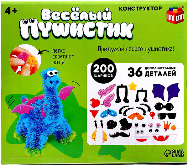 Изображение товара Развивающий игровой набор Unicon Веселые пушистики / 9448986