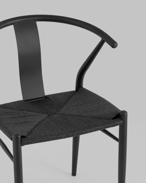 Изображение товара Стул Stool Group Wishbone Style / FDC9367 (черный)
