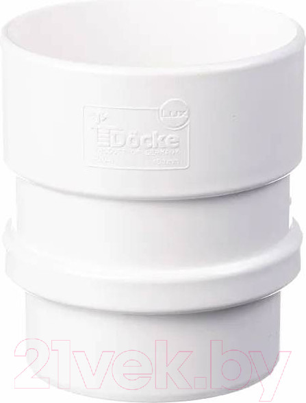 Изображение товара Муфта водосточная Docke Lux PVLM-1044 (пломбир)