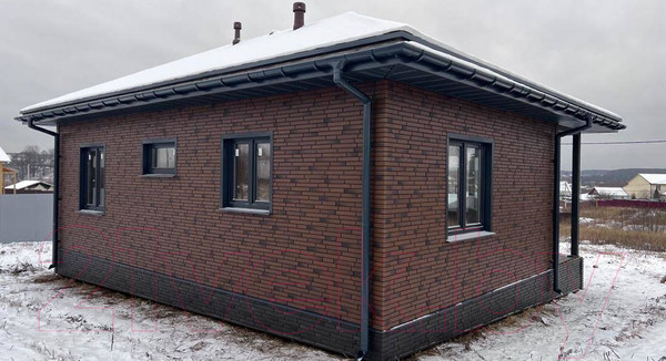 Изображение товара Заглушка желоба Docke Lux PVLX-1086 (графит)