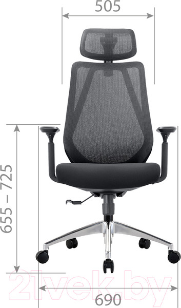 Изображение товара Кресло офисное Chairman CH580 (черный)