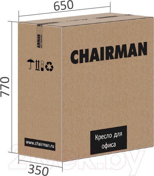 Изображение товара Кресло офисное Chairman CH580 (черный)