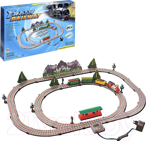 Изображение товара Железная дорога игрушечная Sima-Land Дальнее путешествие / 408784