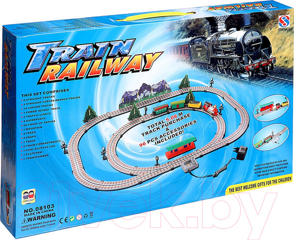 Изображение товара Железная дорога игрушечная Sima-Land Дальнее путешествие / 408784