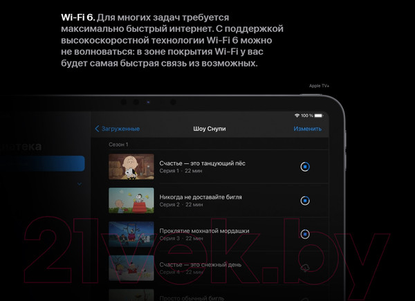 Изображение товара Планшет Apple iPad Pro 11 128GB Wi-Fi A2759 / MNXD3 (серый космос)