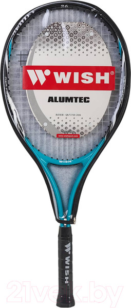 Изображение товара Теннисная ракетка WISH 26 AlumTec 2599 (бирюзовый)
