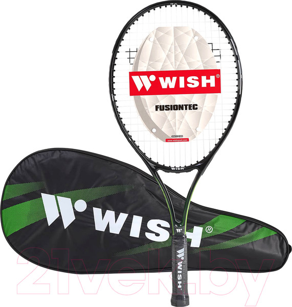 Изображение товара Теннисная ракетка WISH 26 FusionTec 300 (зеленый)