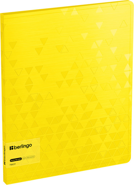 Изображение товара Папка для бумаг Berlingo Neon / FSc_A4390 (желтый неон)