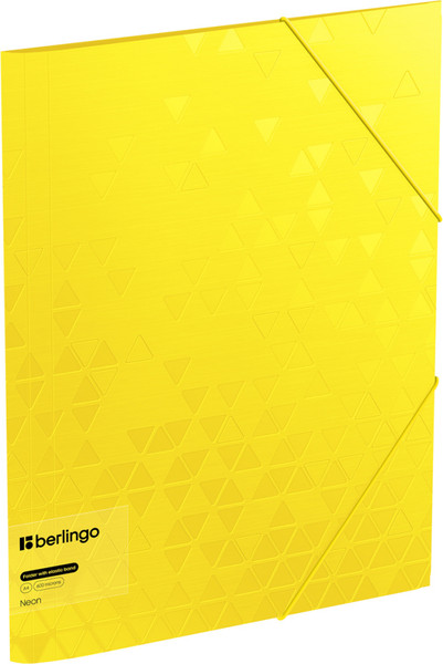 Изображение товара Папка для бумаг Berlingo Neon / FB4_A4390 (желтый неон)