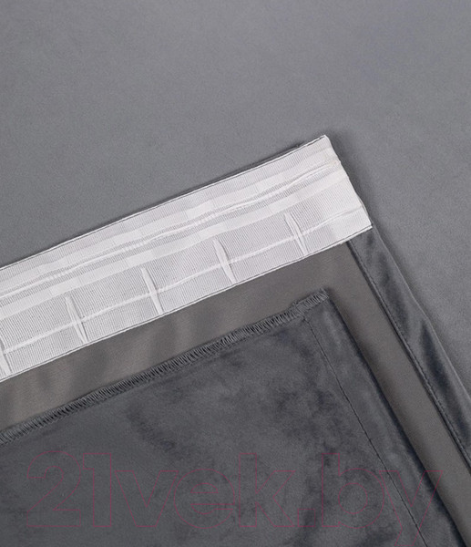 Изображение товара Штора LEGRAND Бархат 180x275 / 58116979 (графит)