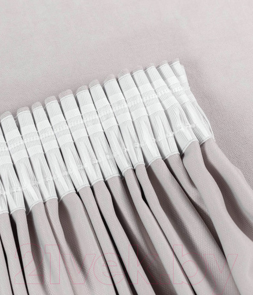 Изображение товара Штора LEGRAND Канвас 200x260 / 58118720 (светло-серый)