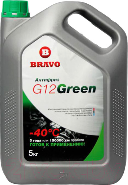Изображение товара Антифриз BravO Зеленый (5кг)