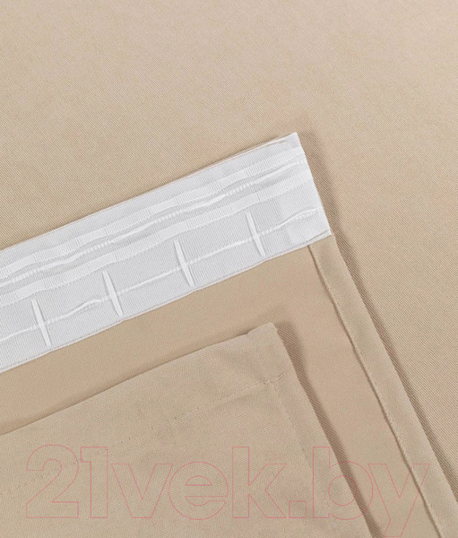 Изображение товара Штора LEGRAND Канвас 200x260 / 58118865 (кэмел)