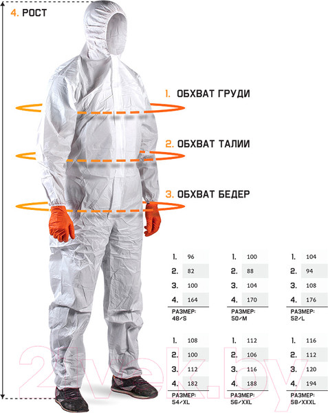 Изображение товара Комбинезон рабочий Jeta Pro Neofit JPC58/M