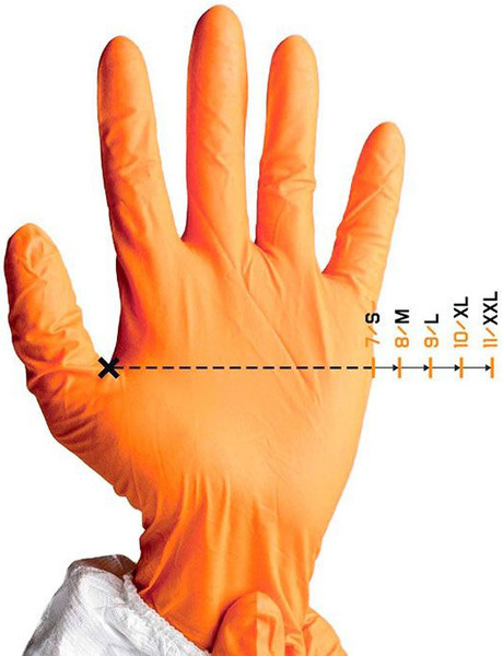 Изображение товара Перчатки защитные Jeta Pro JLE625 (XL, красный /белый)