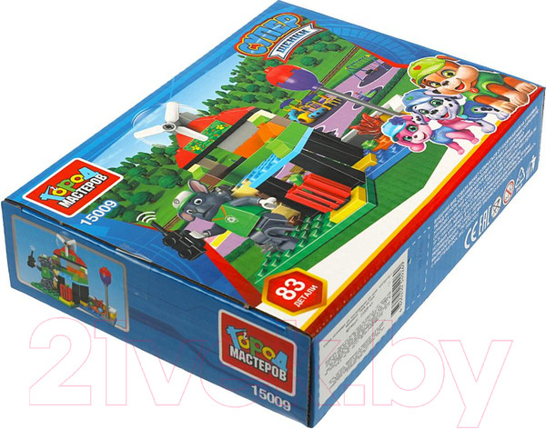 Изображение товара Конструктор Город мастеров Супер щенки: охрана в парке / 15009-KY