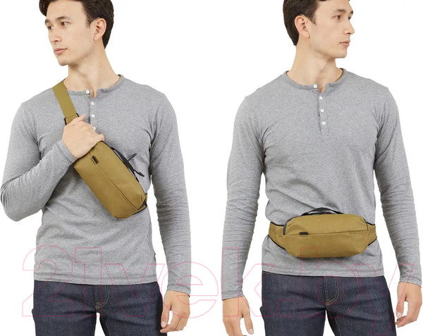 Изображение товара Сумка на пояс Thule Aion Sling Bag TASB102NUTRIA / 3204728 (коричневый)