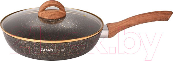 Изображение товара Сковорода Kukmara Granit Ultra Black-Gold сгбг261а