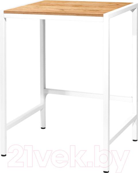 Изображение товара Стеллаж Millwood Венеция 3 70x60x96 (дуб золотой Craft/металл белый)