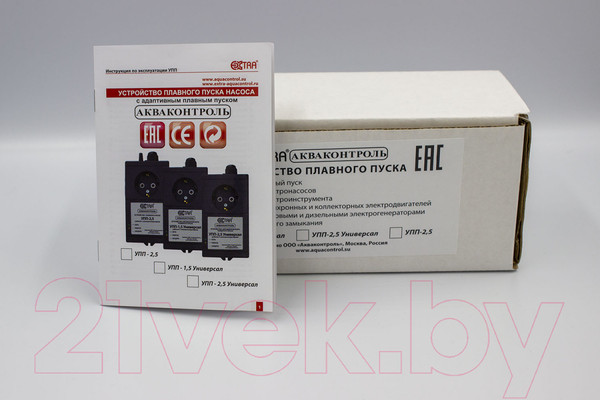 Изображение товара Устройство плавного пуска насоса Extra УПП-1.5-Универсал