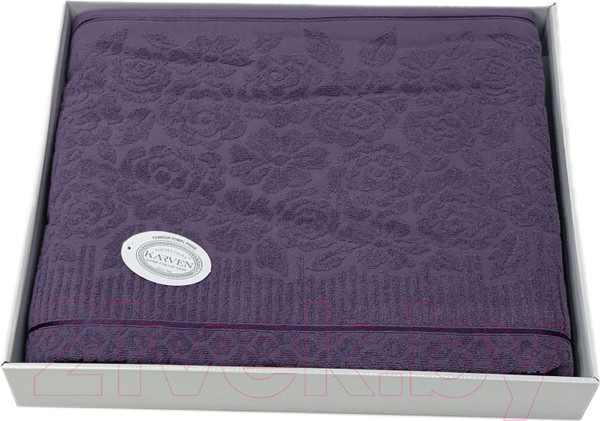 Изображение товара Плед Karven Rose Евро / P 959 v12 (фиолетовый)