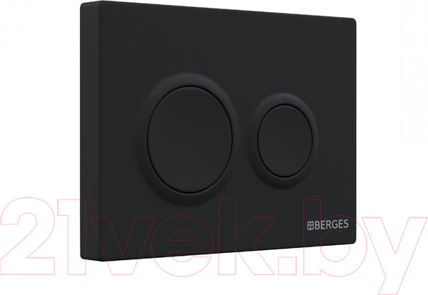 Изображение товара Унитаз подвесной с инсталляцией Berges Ego XL Rimless / 043303 (с сиденьем и кнопкой смыва)