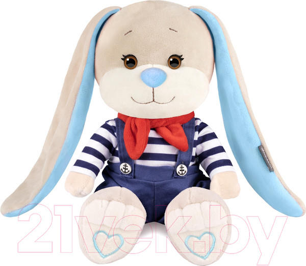 Изображение товара Мягкая игрушка Jack&Lin Зайчик Жак матрос в комбезе / JL-02202306-25