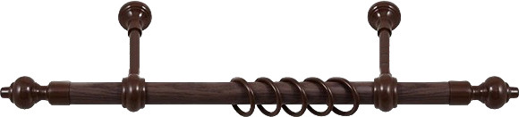 Изображение товара Карниз для штор LEGRAND Кантри 3.0 / 48063998 (орех)