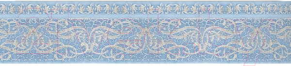 Изображение товара Карниз для штор LEGRAND Прима с поворотами 3.6 / 58075665 (серо-голубой)