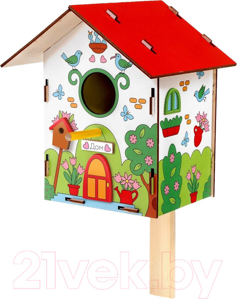 Изображение товара Скворечник для птиц On Time Домик для птиц / 962478