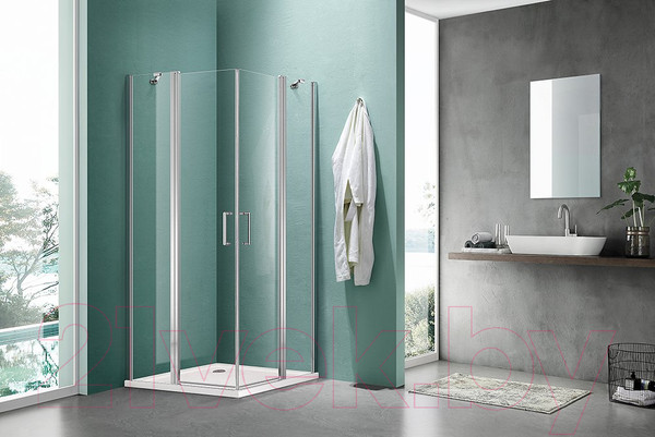 Изображение товара Душевой уголок Adema Анхел 90x90 (прозрачное стекло)