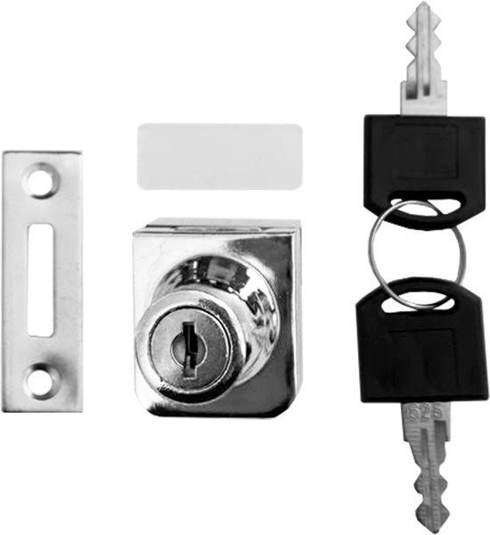 Изображение товара Замок мебельный Trodos 804 для стекла (хром)