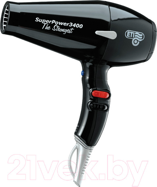 Изображение товара Фен ETI Super Power 3400 / 1805200C0 (черный)