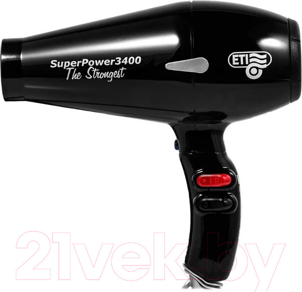 Изображение товара Фен ETI Super Power 3400 / 1805200C0 (черный)