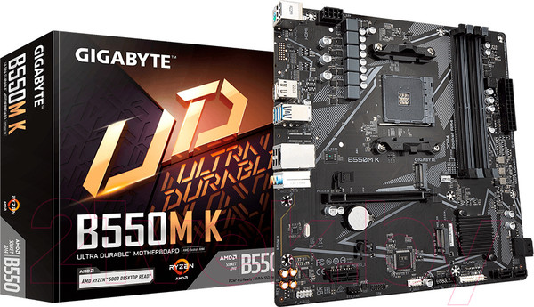 Изображение товара Материнская плата Gigabyte B550M K