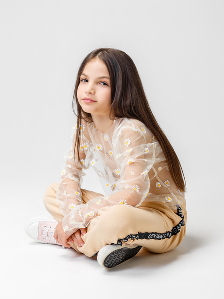 Изображение товара Штаны детские Amarobaby Generation / AB-OD23-G6/03-122 (бежевый, р.122)