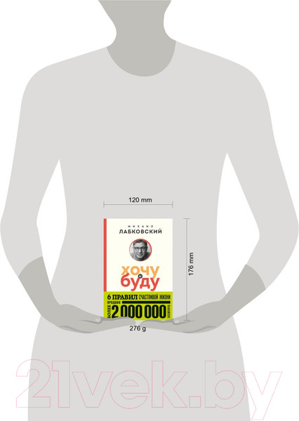 Изображение товара Книга Эксмо Хочу и буду. 6 правил счастливой жизни. Покет (Лабковский М.)
