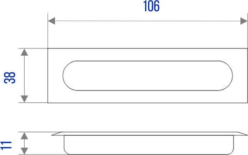 Изображение товара Ручка для мебели Trodos ZY-1240 96 сплав ЦАМ (бронза)