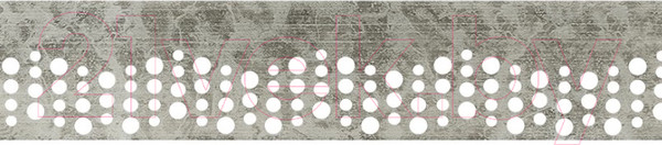 Изображение товара Карниз для штор LEGRAND Паон 3.0 с фигурным багетом 2р / 58077208 (иней)