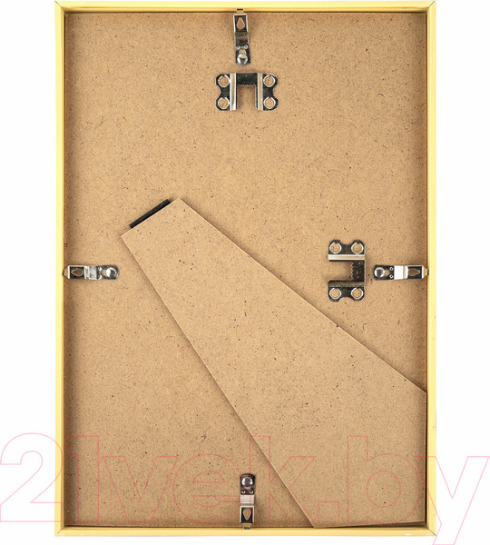 Изображение товара Рамка Brauberg Slim / 391315 (золото)